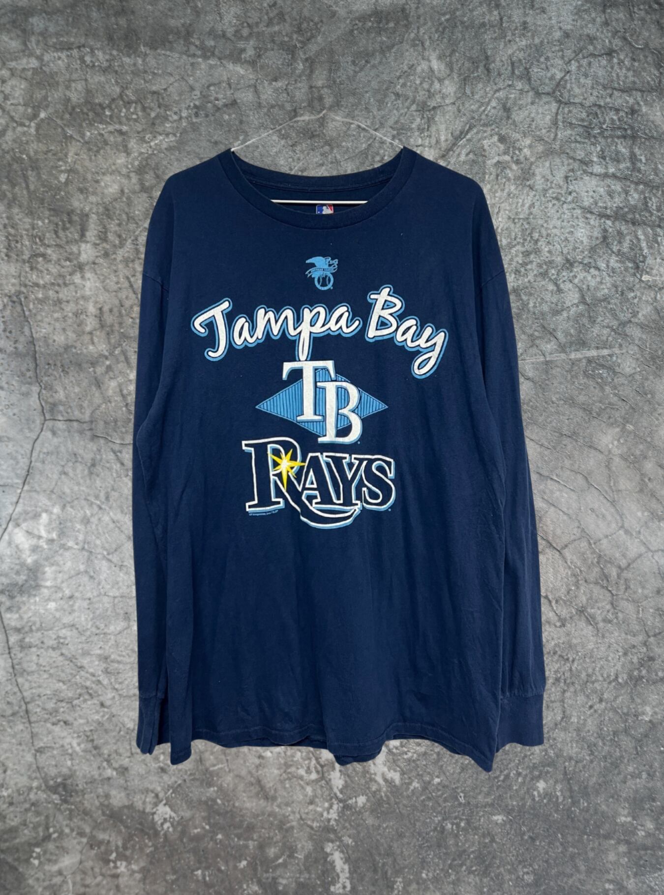 プリント長袖Tシャツ size:L