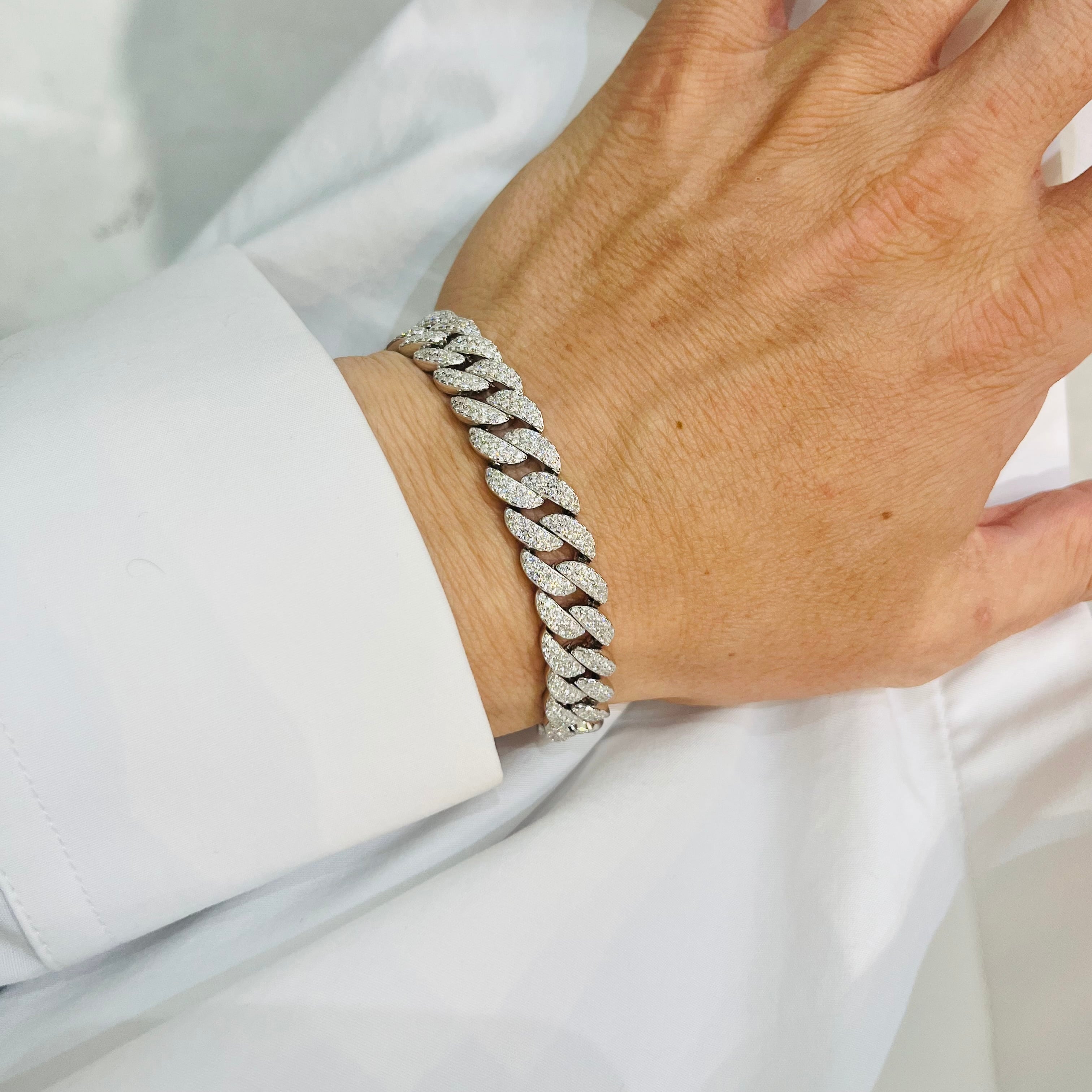 silver925 ICE chainブレスレット【シルバー】 | StoneJewelry