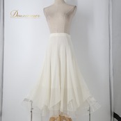 社交ダンス 衣装 エル・プラト スカート レッスンウェア ホワイト系 無地 シンプル 練習 レッスン 伸縮 ストレッチ 白 レース かわいい 明るい 上品 フリル ダンス衣装 イベント ステージ パーティー レディース おしゃれ