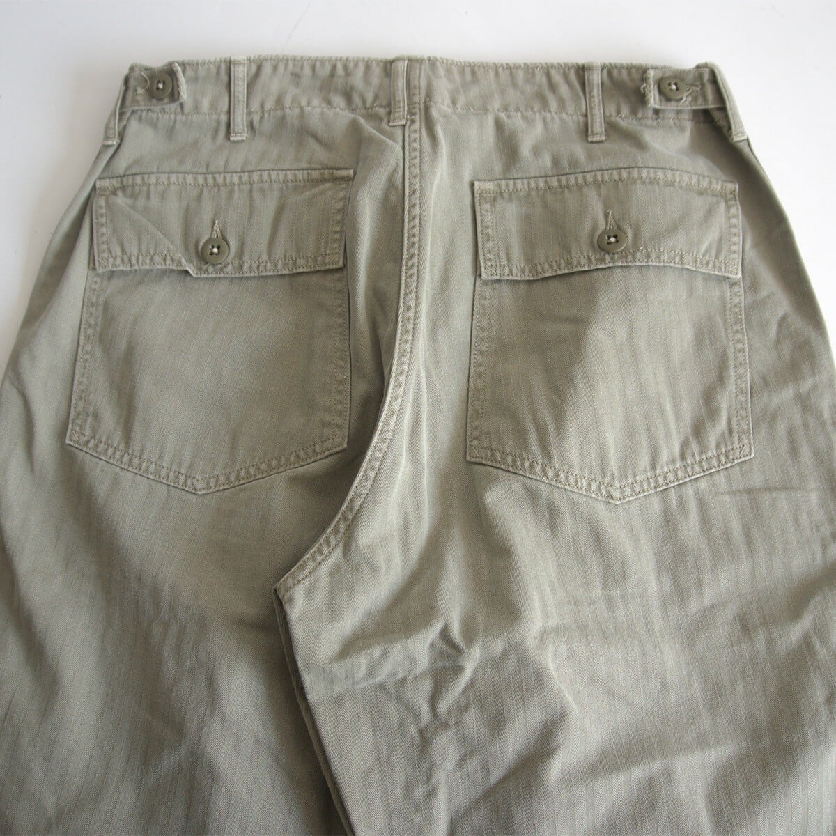 美品】 WAREHOUSE【Lot 1086 ヘリンボーン ベイカーパンツ HBT