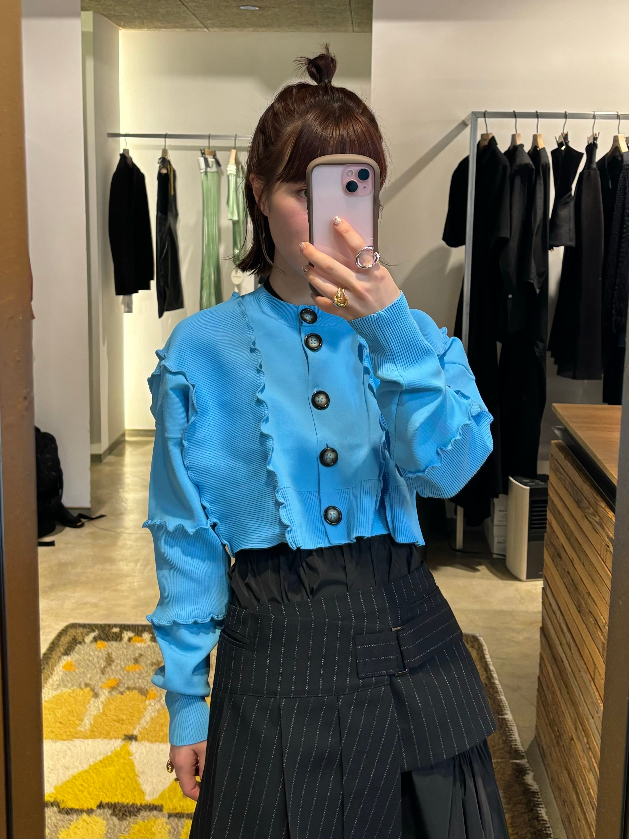 24SS】ENFOLD エンフォルド / WAVE CARDIGAN | TRENTオンライン  