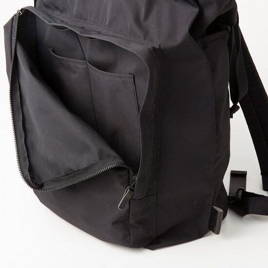 AMIACALVA(アミアカルヴァ) / Gabardine 2Way Backpack - BLACK-(F014