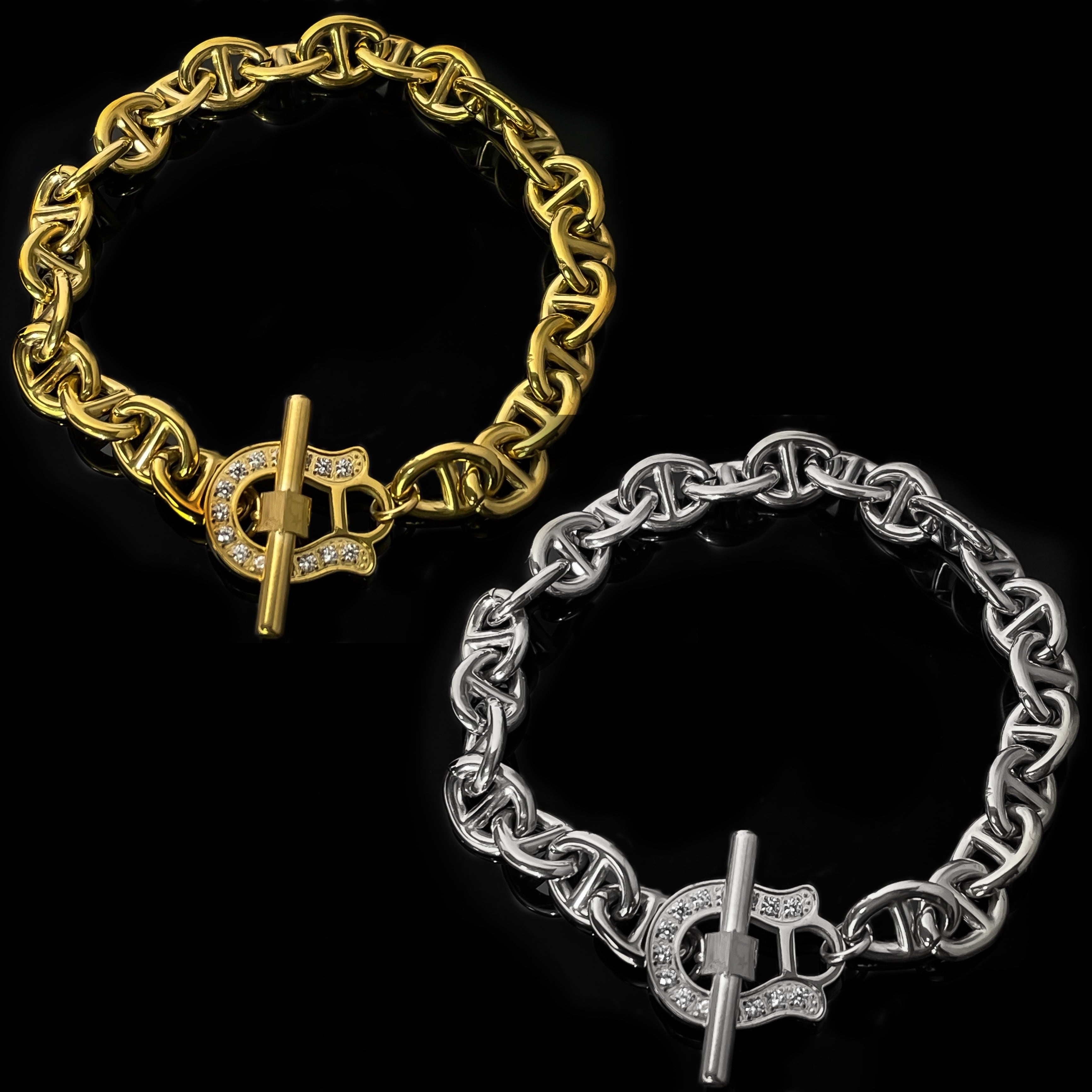 316L Mariner Horseshoe Bracelet | ✯Lucliss Jewelry✯