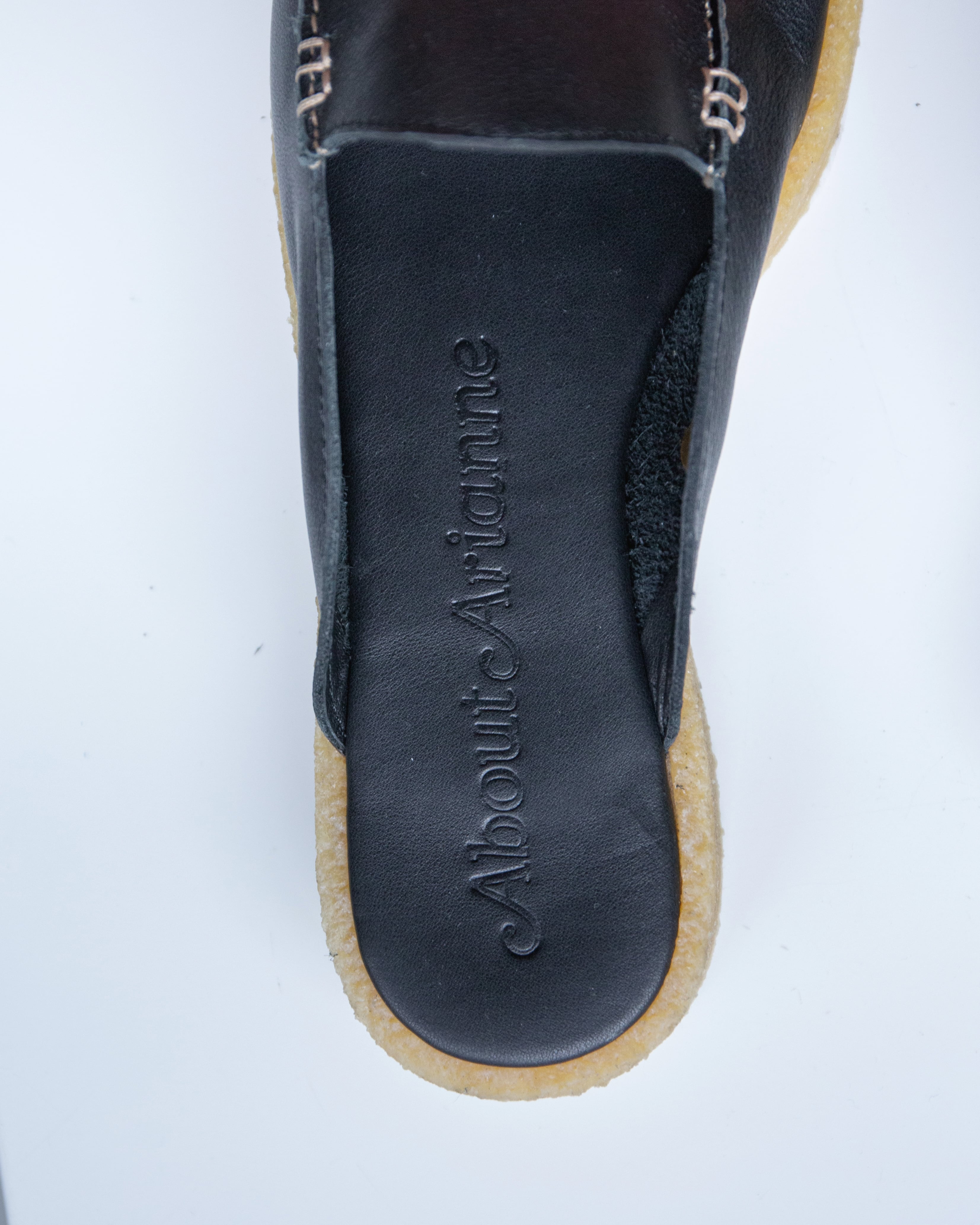 About Arianne - Gianni / crepe sole platform mules | LUIK FINN