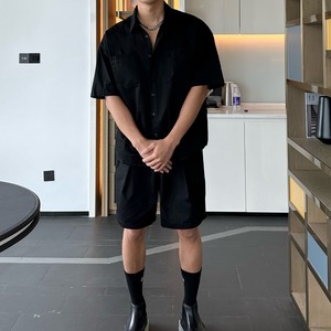 カジュアルシャツ＆ショートパンツセットアップ（上下セット売り）　MT0530007