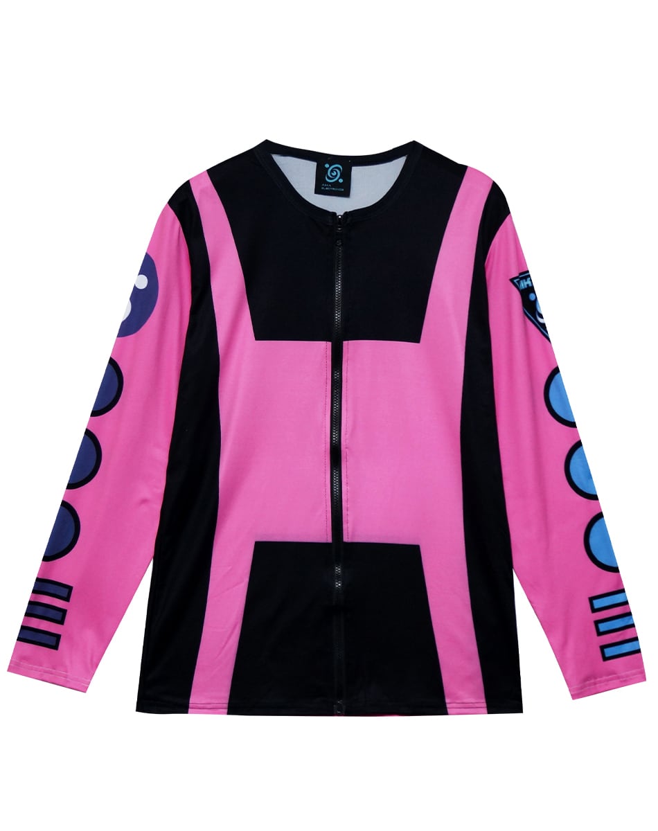 FÖTUS × AIKA ELECTRONICS ロングTee【PINK】 ／AIKA ELECTRONICS