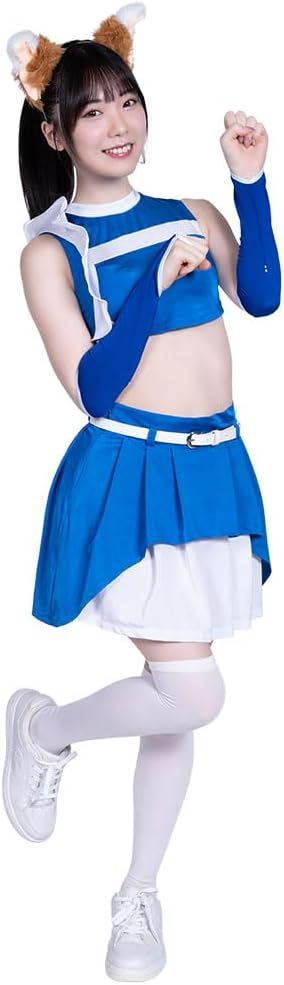 Be With] FブルーダンスOチアガールX チアガール ユニフォーム Mサイズ