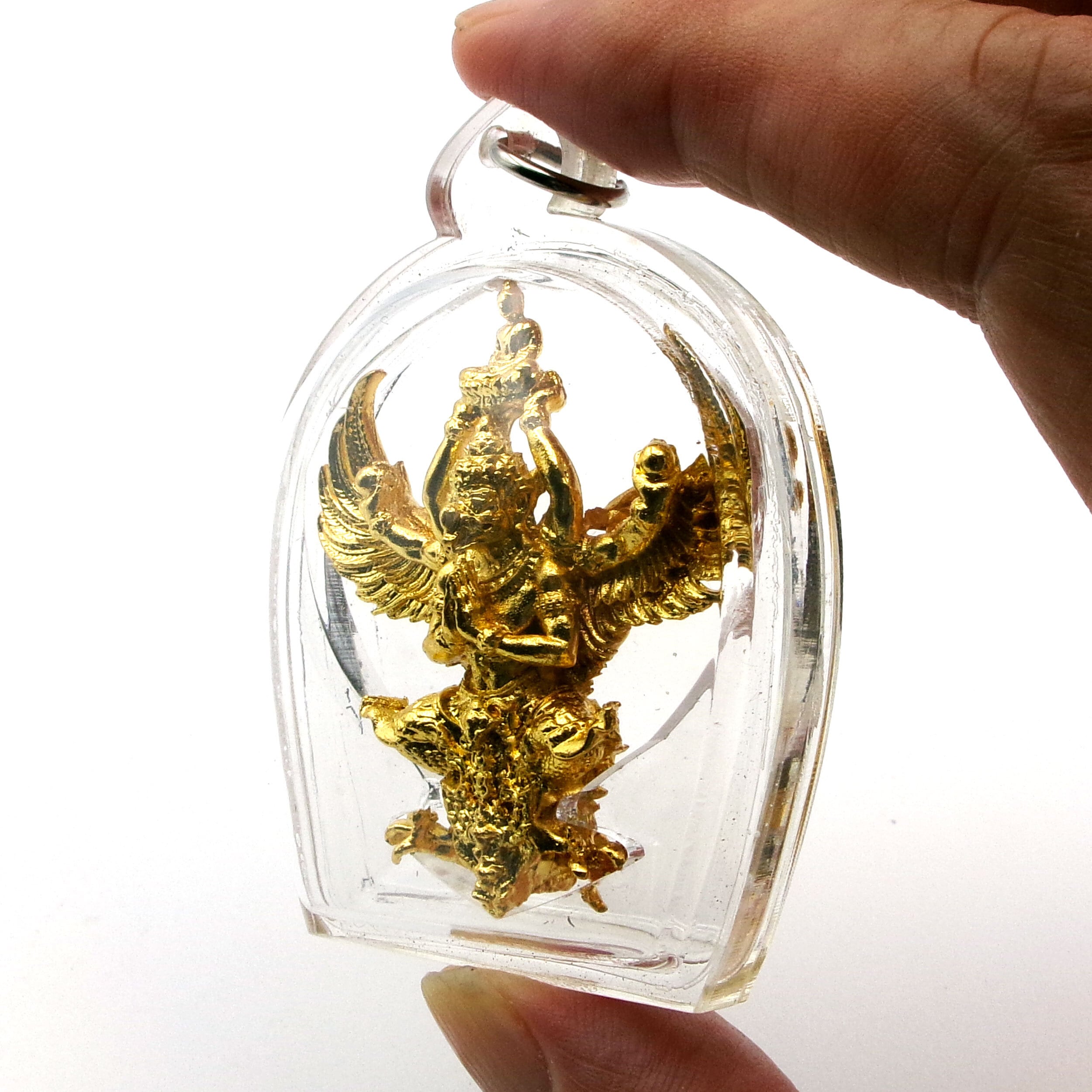 タイ お守り 2頭・9尾のトカゲ ヤモリ 現地購入