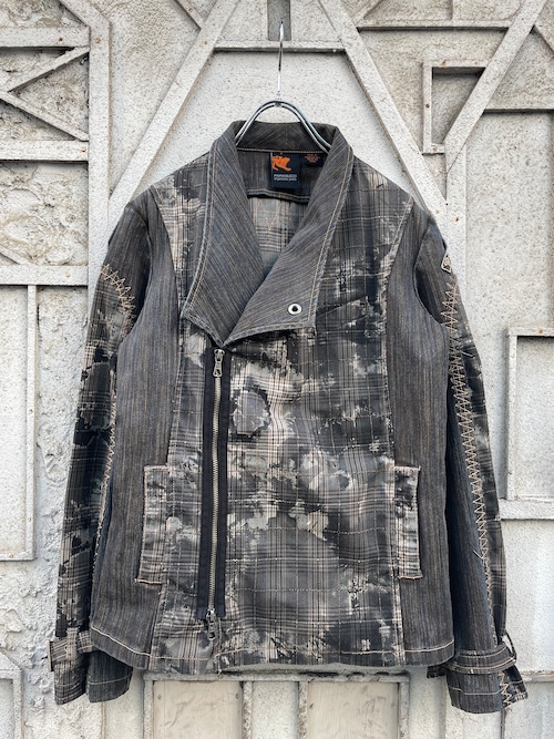 "PARASUCO" design zip jacket