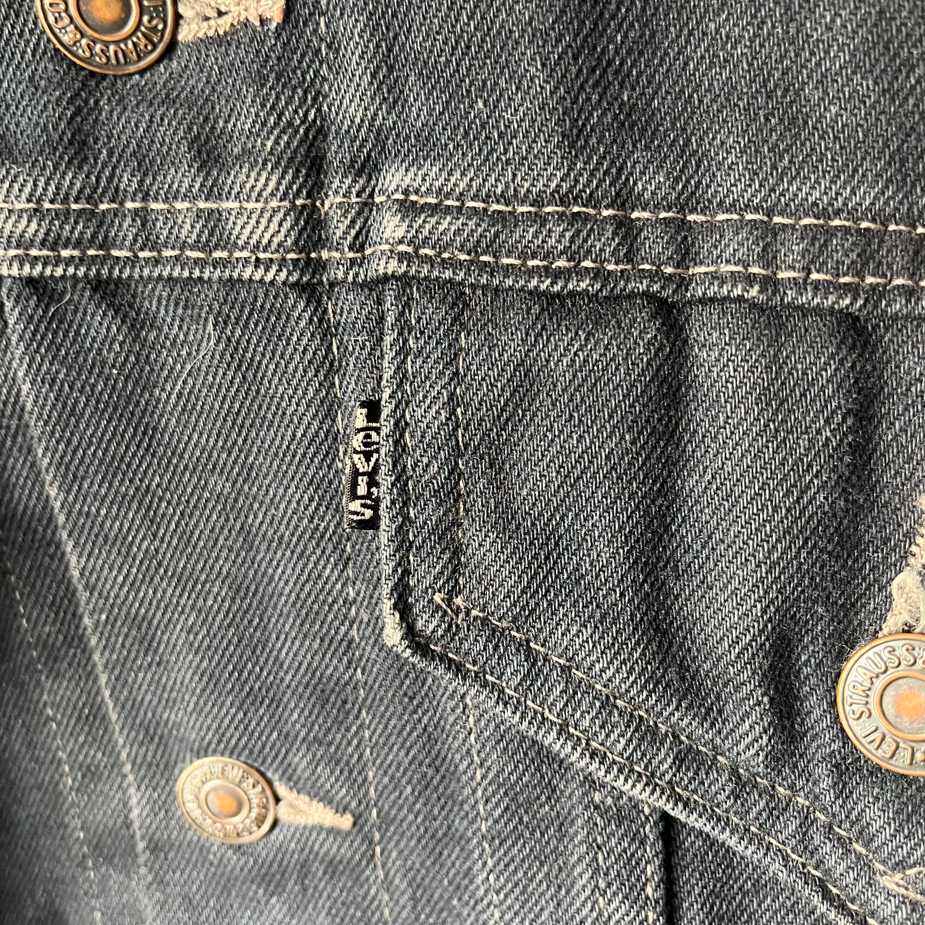Levi's- 70506-1913 black denim jacket | ROOT online