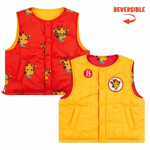 [BEBE DE PINO] All over brooks baby reversible quilted vest 正規品 韓国ブランド 韓国ファッション 韓国代行 韓国通販 ベベドピノ 日本 店舗 韓国 子供服