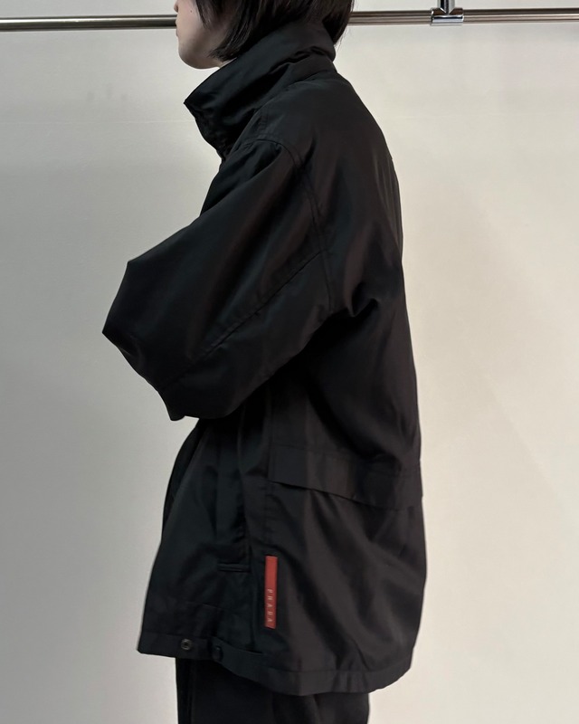 【PRADA SPORT】high-neck zip up blouson