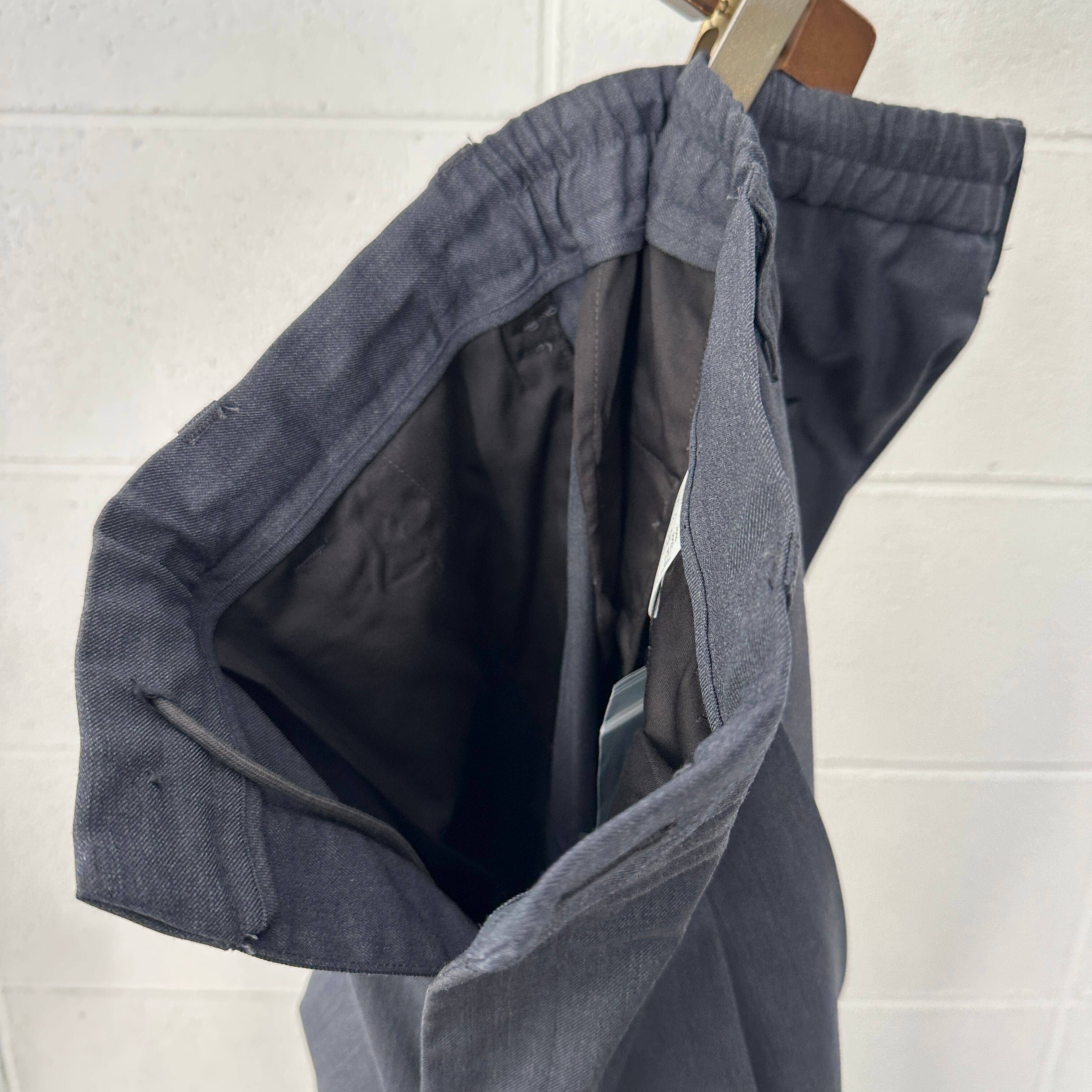 COOTIE T/W Saxony 2 Tuck Wide Easy Trousers | integral