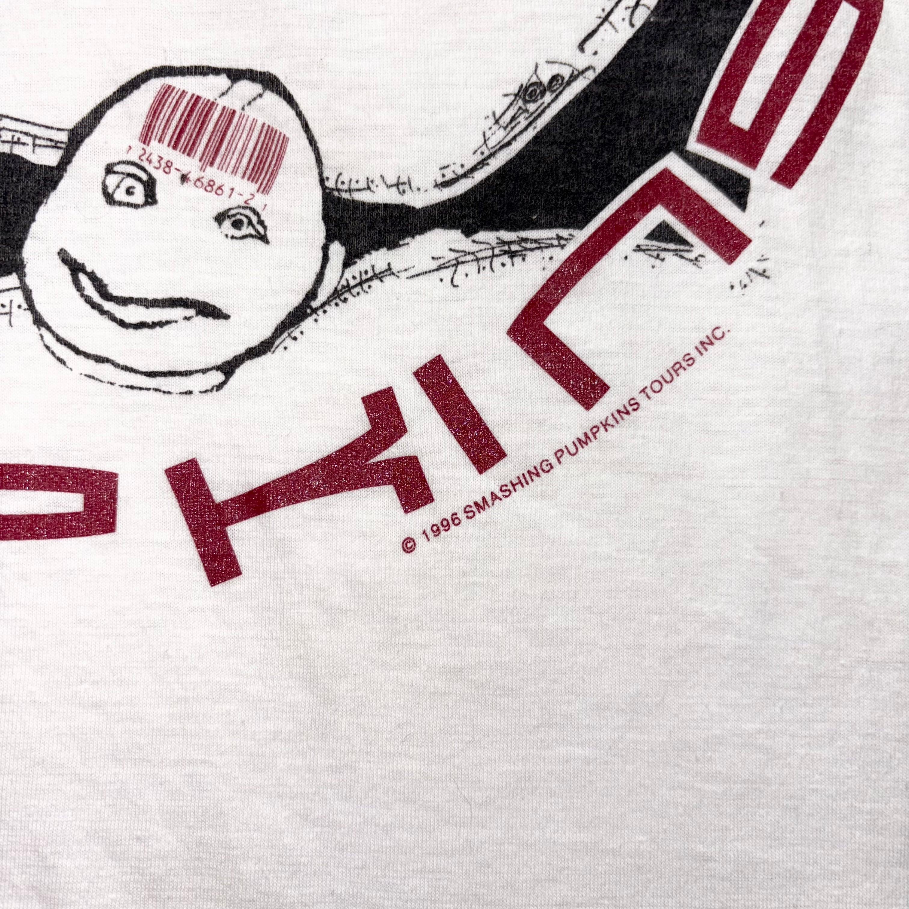 vintage 1996's THE SMASHING PUMPKINS music tee “LEAVE ME ALONE