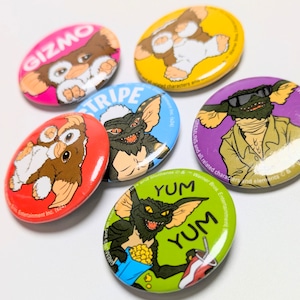送料無料!【 Gremlins ( グレムリン )】缶バッジ6Pセット / US限定 〚アメリカン雑貨 アメトイ〛
