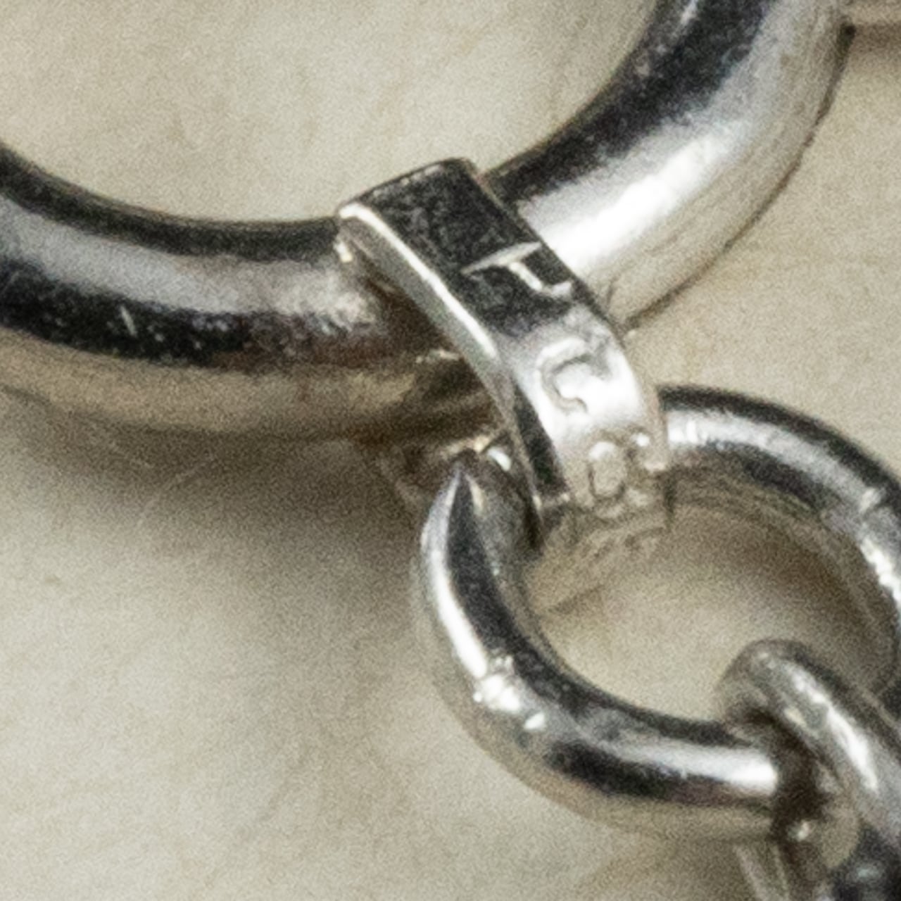 アンティークPt850プラチナネックレス 切子チェーン　希少 アンティークPt850プラチナネックレス 切子チェーン 希少 プラチナ850