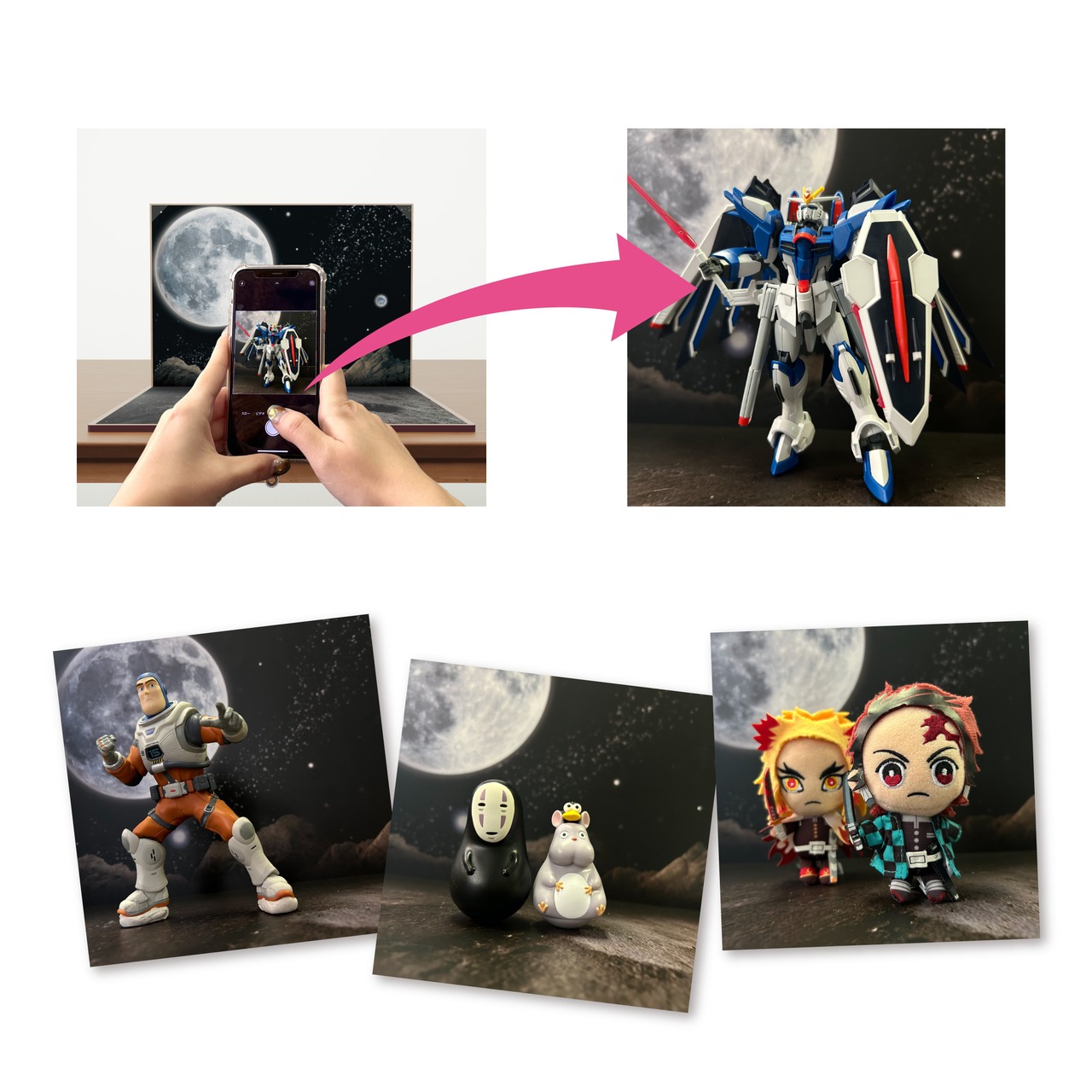 フィギュア用撮影ブースセット016（figure photo booth set 016）