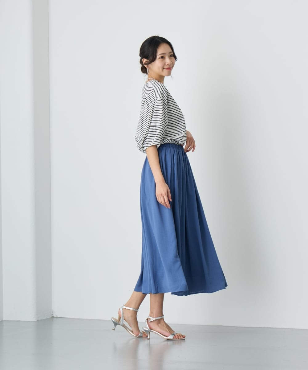 No.24005 ギャザースカート Blue | OandI(オーアンドアイ)| 公式オンラインショップ powered by BASE No.24005 ギャザースカート Blue | OandI(オーアンドアイ)| 公式オンラインショップ powered by BASE
