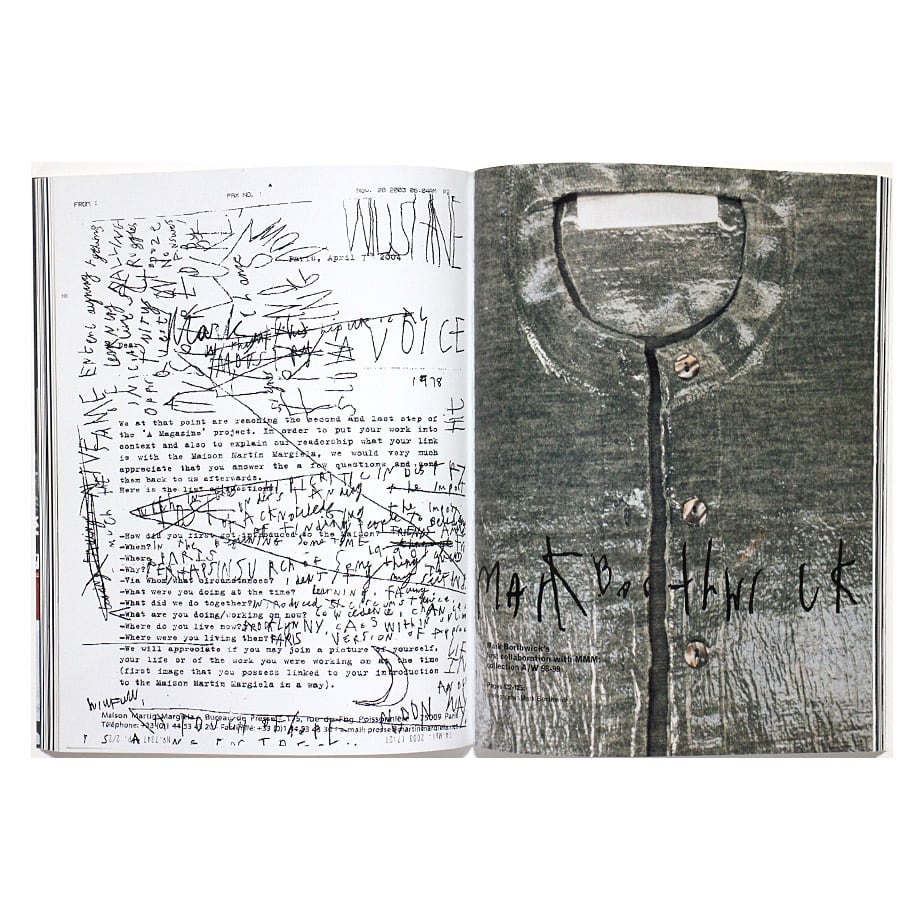 A Magazine Curated by Maison Margiela 2004 Limited Edition Reprint