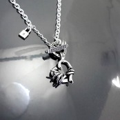 THORNY HEART NECKLACE T-BAR / ソーニーハートTバーネックレス