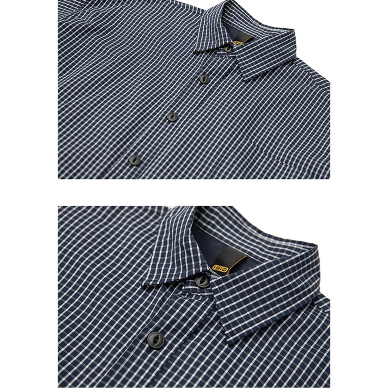 Gingham check shirt 0085 - 9
