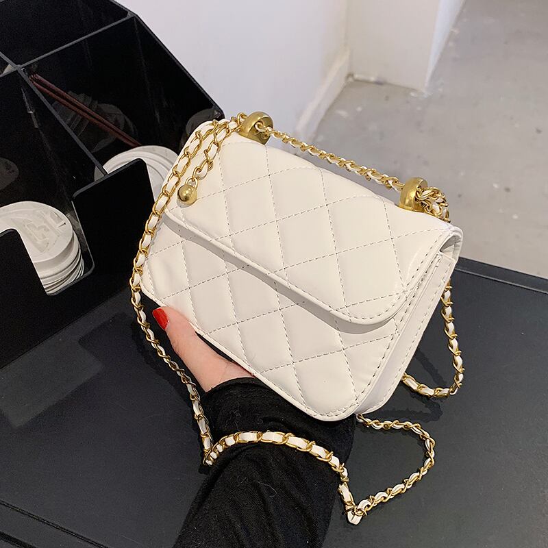 刺繍サマーチェーン スタイル 夏物 スクウェア メッセンジャーバッグ 手作りハンドバック99843637347