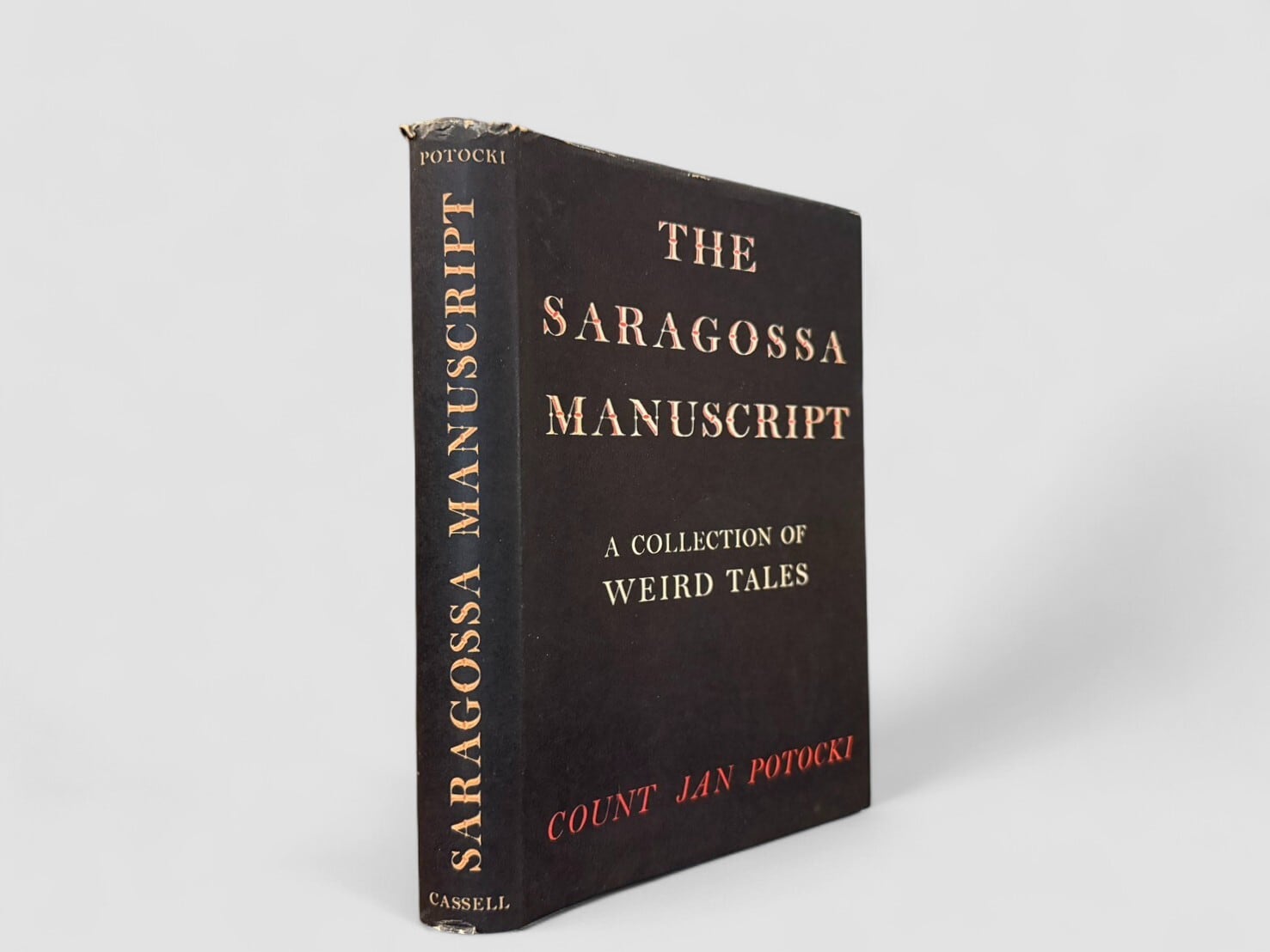【YSL1004】【FIRST ENGLISH EDITION】The Saragossa Manuscript: A Collection of Weird Tales(1961) /Count Jan Potocki