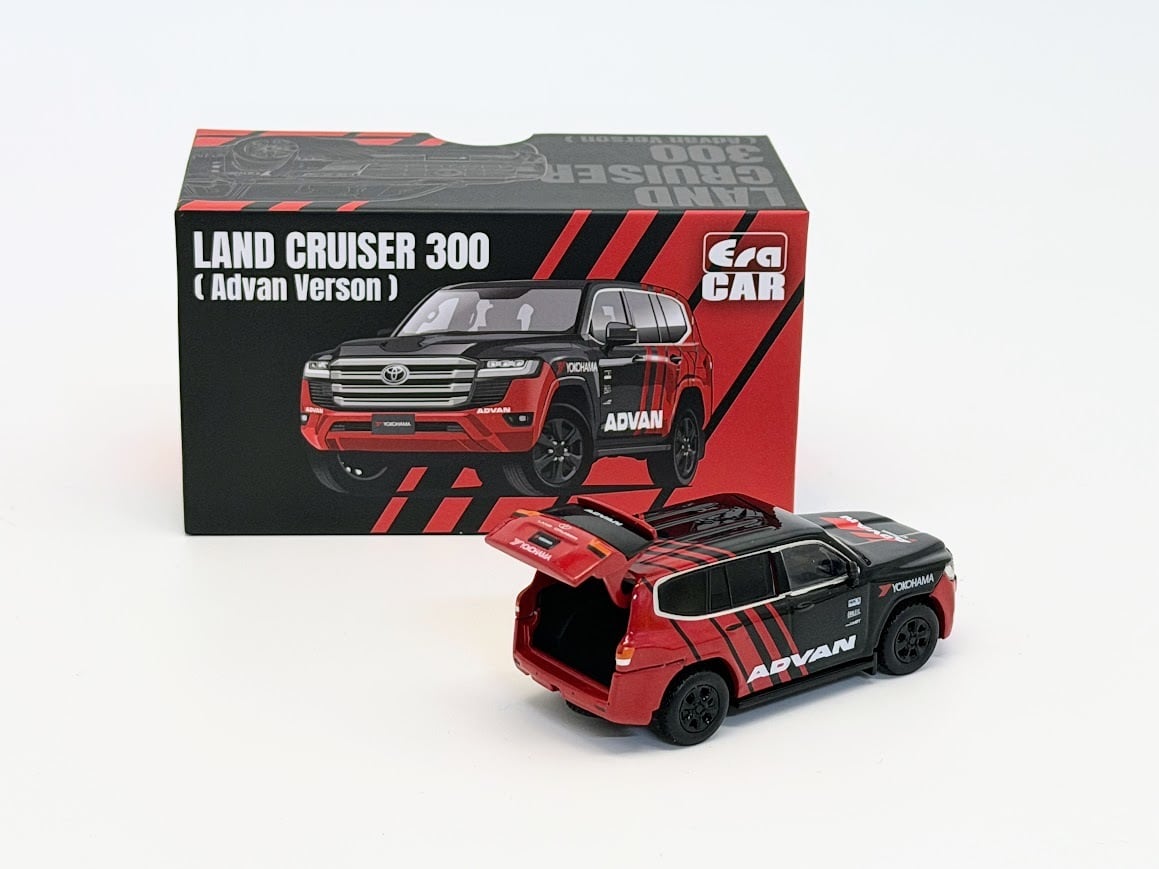 2026年4月29日発売】 EraCar 1/64 トヨタ ランドクルーザー300 ADVAN