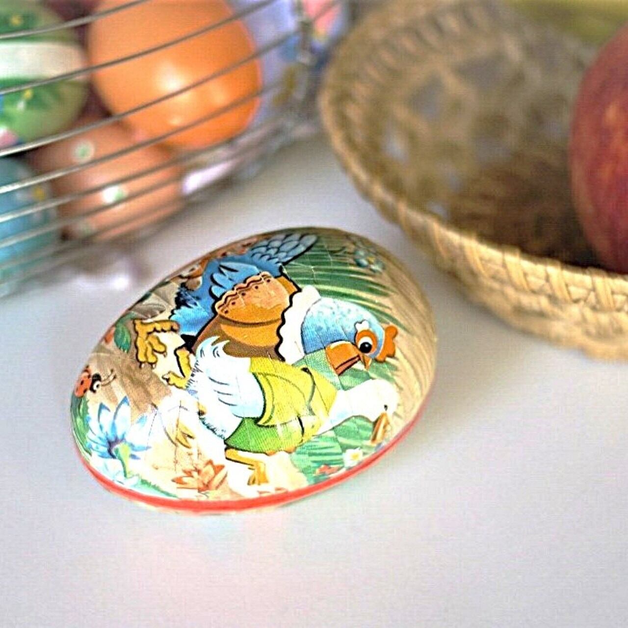 紙製イースターエッグ 「楽しいお散歩」オーナメント