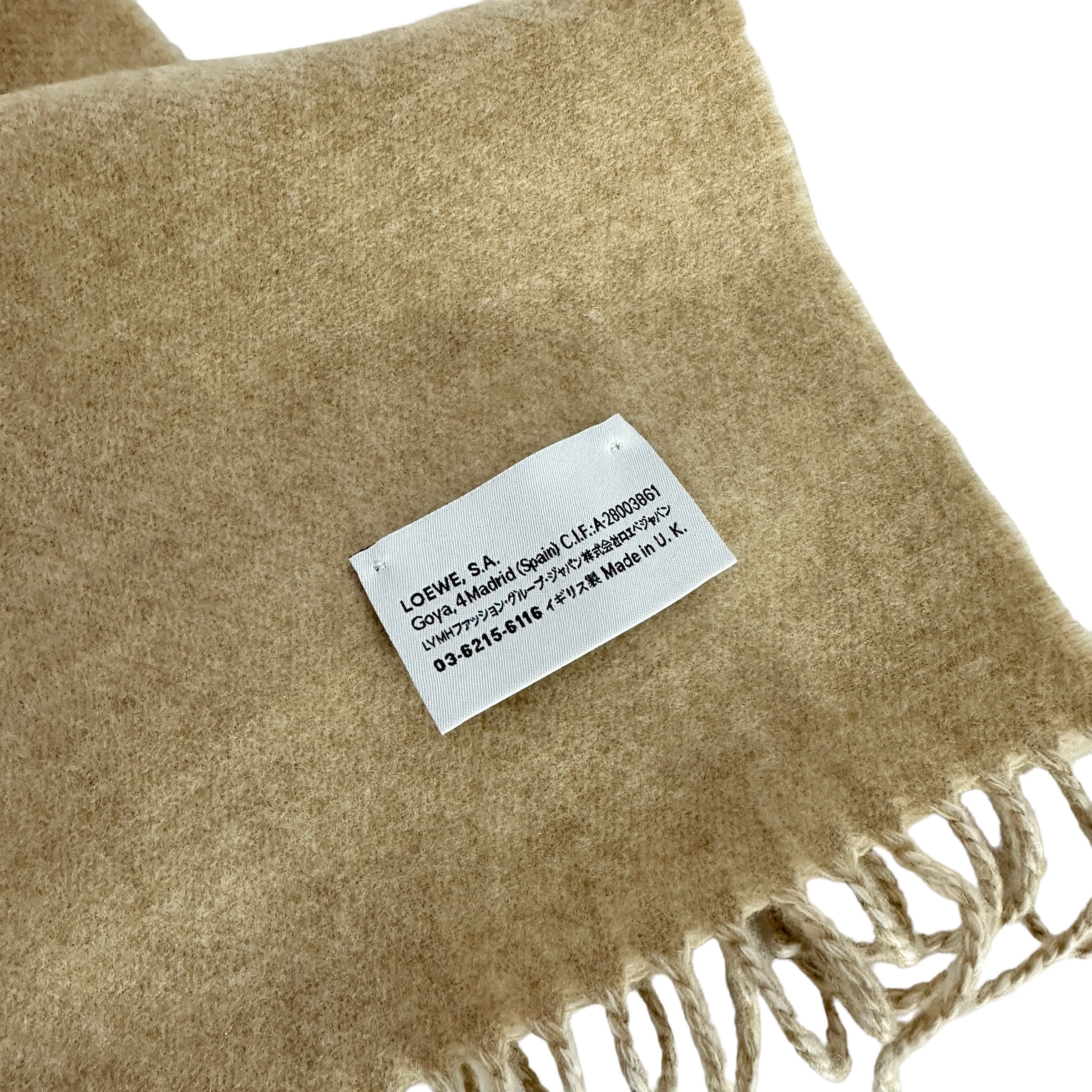 ロエベ　マフラー 楽天市場】マフラー（ブランドロエベ）（レディースマフラー