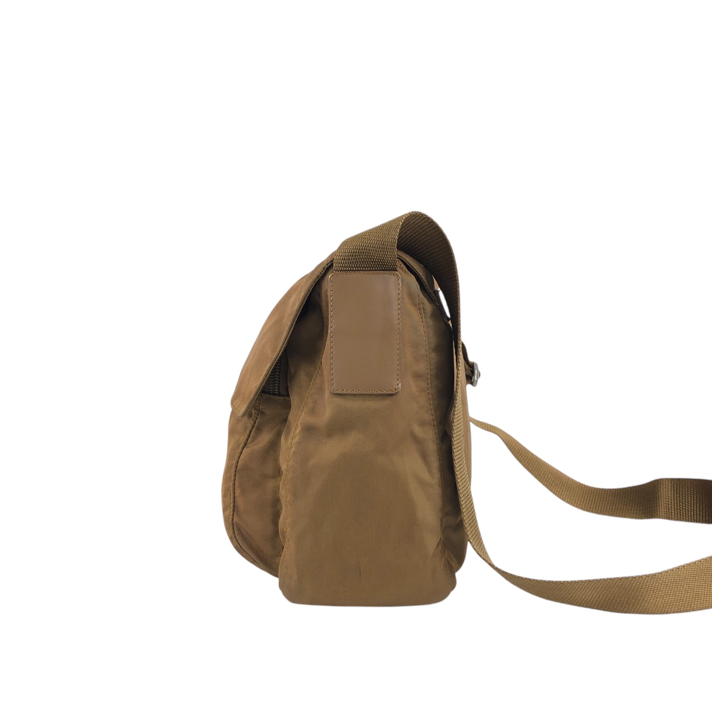 PRADA ヴィンテージ レザー ショルダーバッグ ブラウン PRADAプラダレザーショルダーバッグヴィンテージ ブラウン