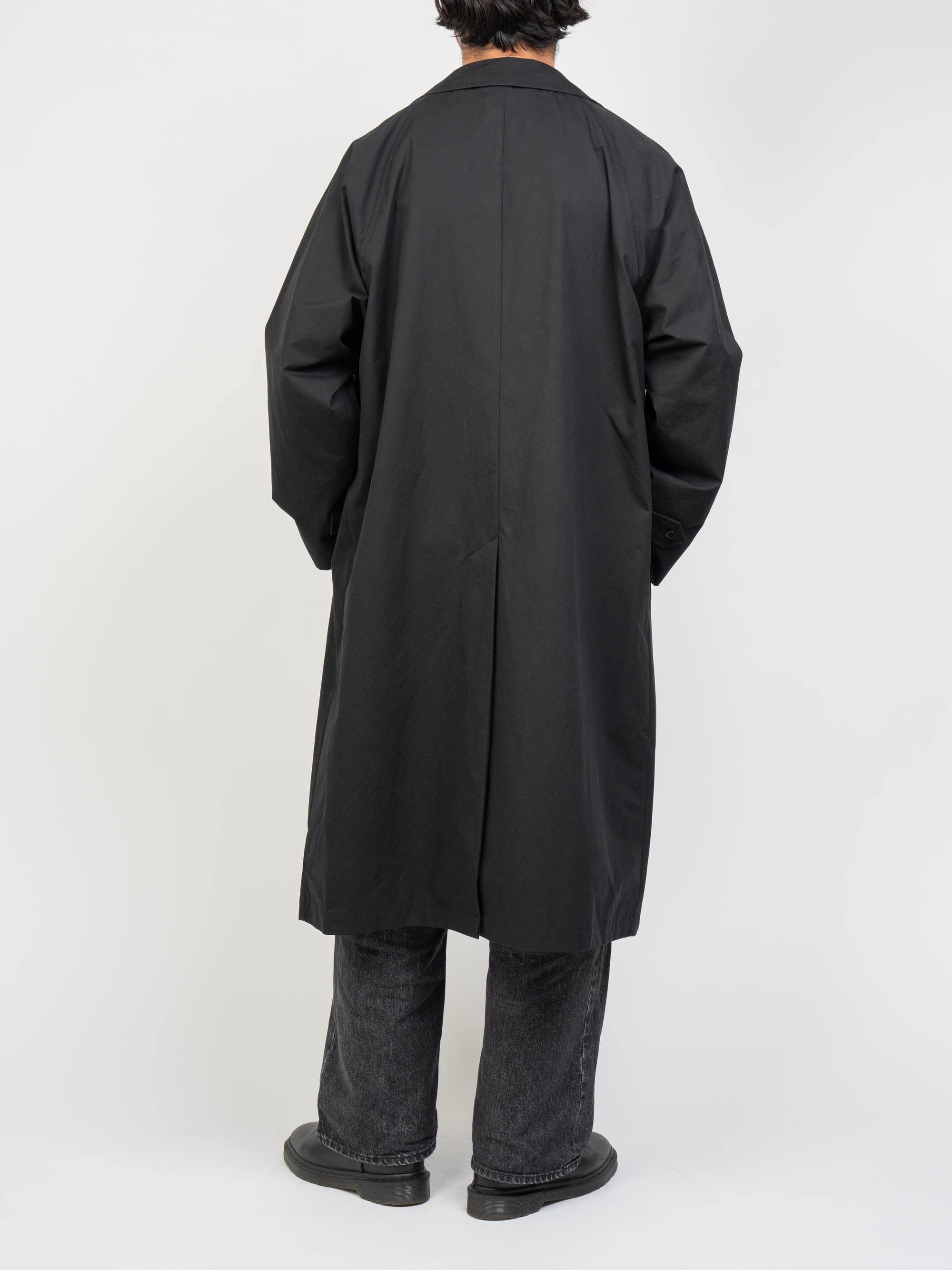 Cotton Bal Collar Over Coat (beige) | OVY