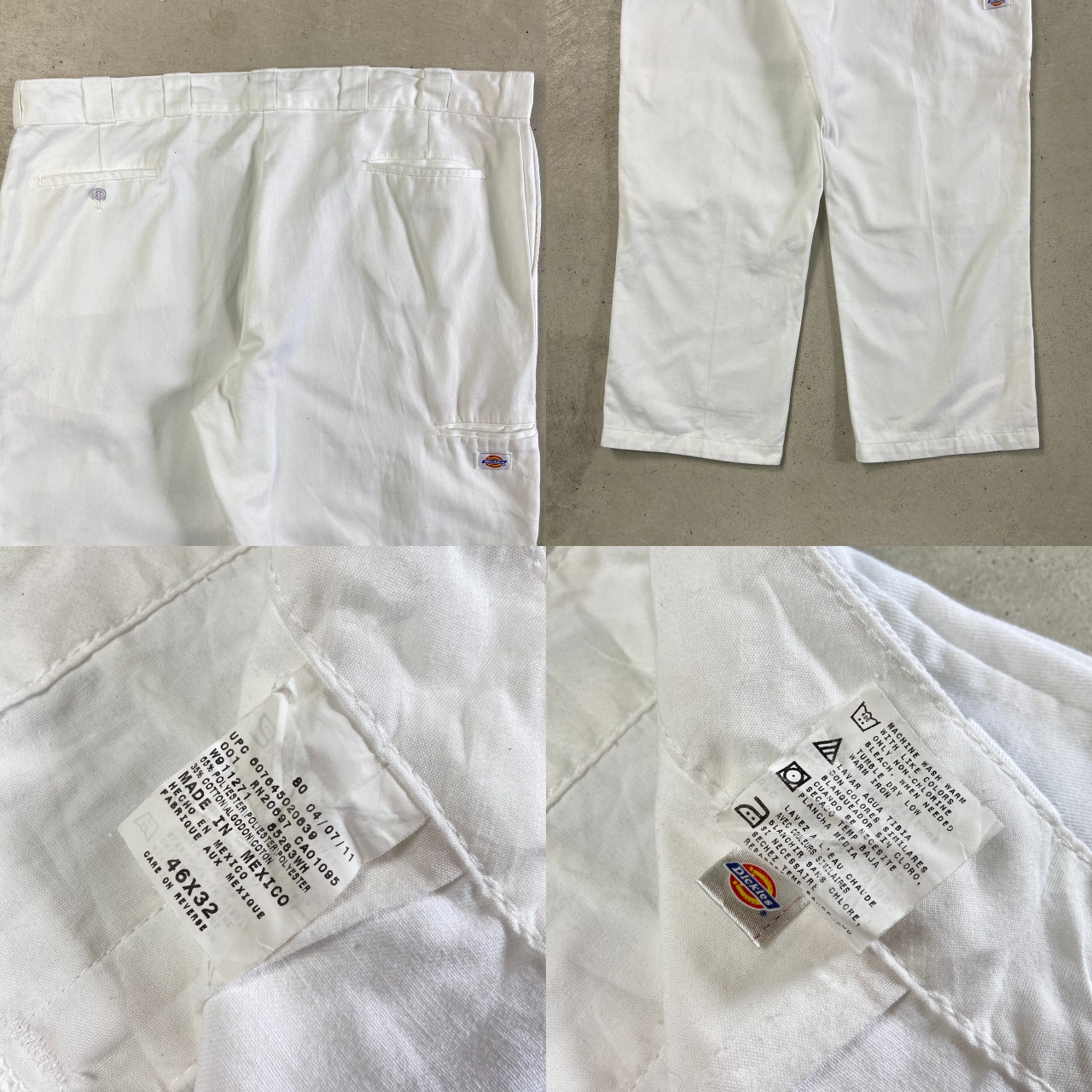 ビッグサイズ Dickies ディッキーズ ダブルニー ワークパンツ メンズ 