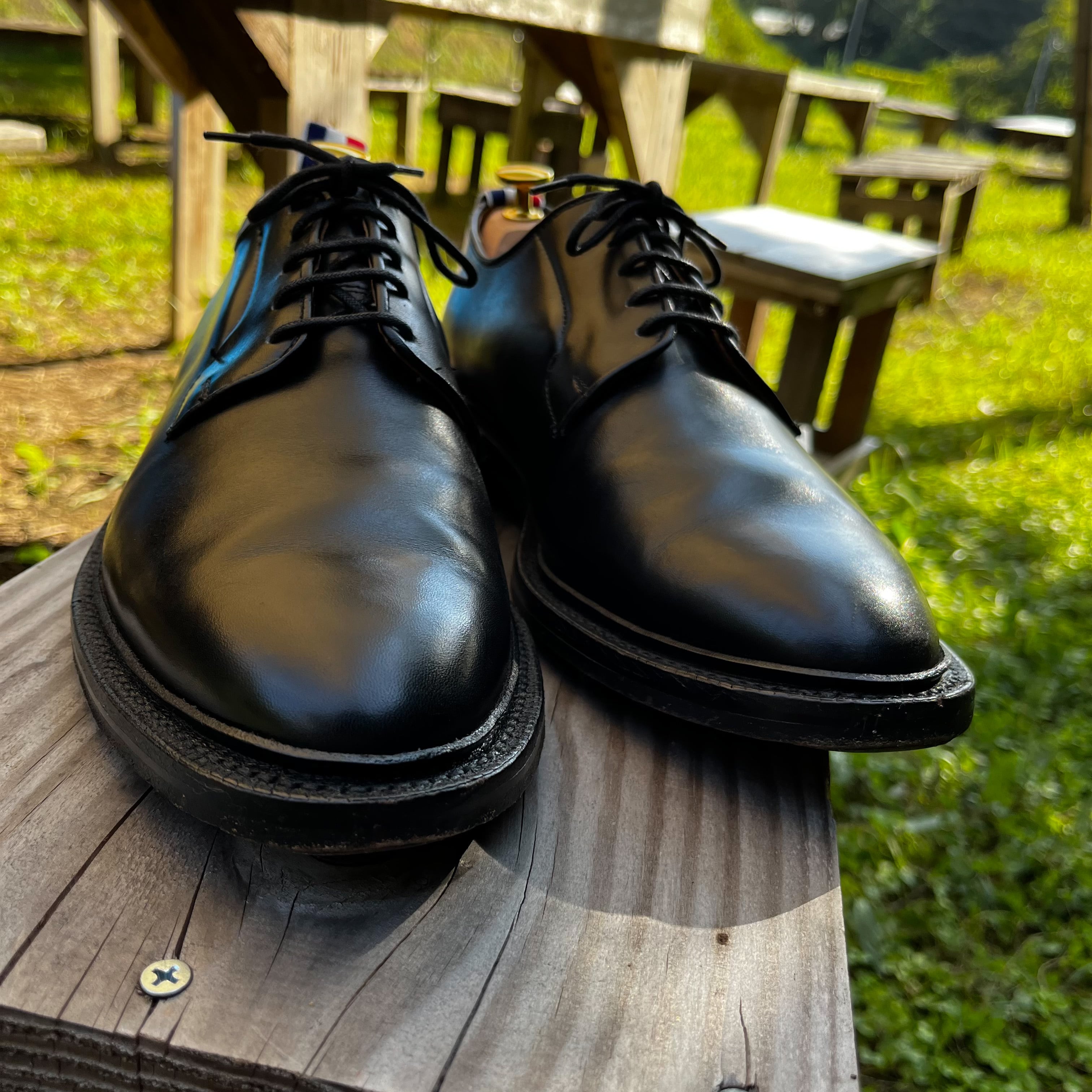 定価16万】THOM BROWNE CLASSIC OXFORD DRESS SHOES BLACK