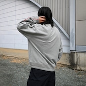 KUON / GANKO別注 Sashiko Sweatshirt style2