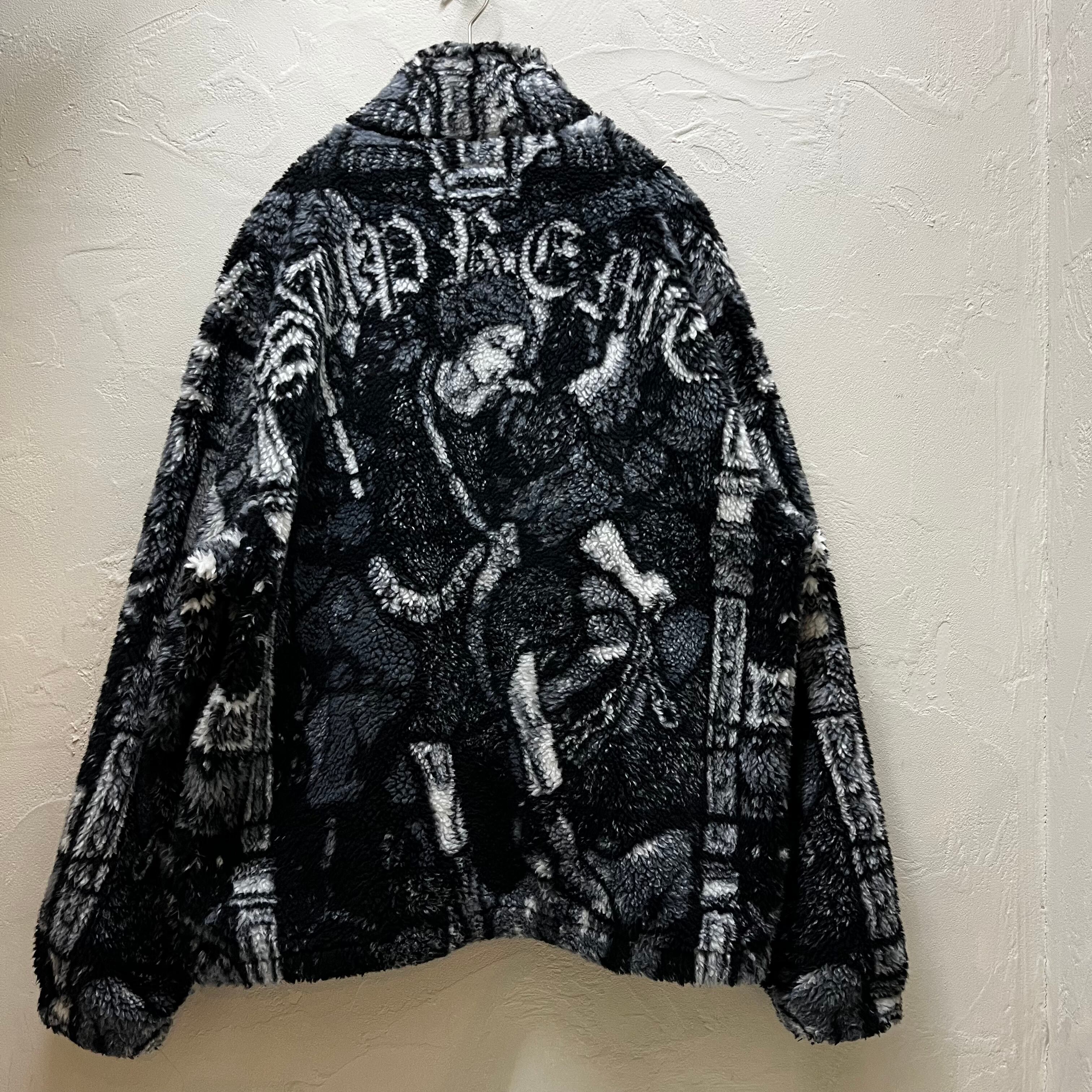 SUPREME シュプリーム 21SS Saint Michael Fleece Jacket Black セント
