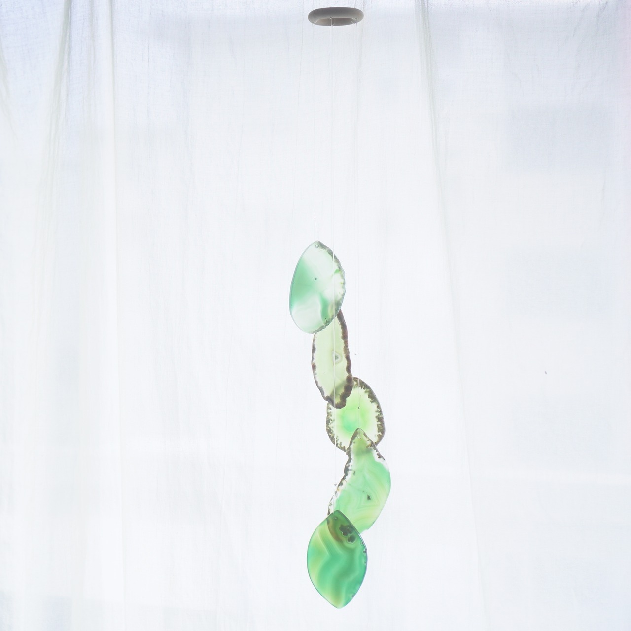 IBUKI - アゲートヒーリングチャイム / Agate Sun Catcher Wind Chime 391