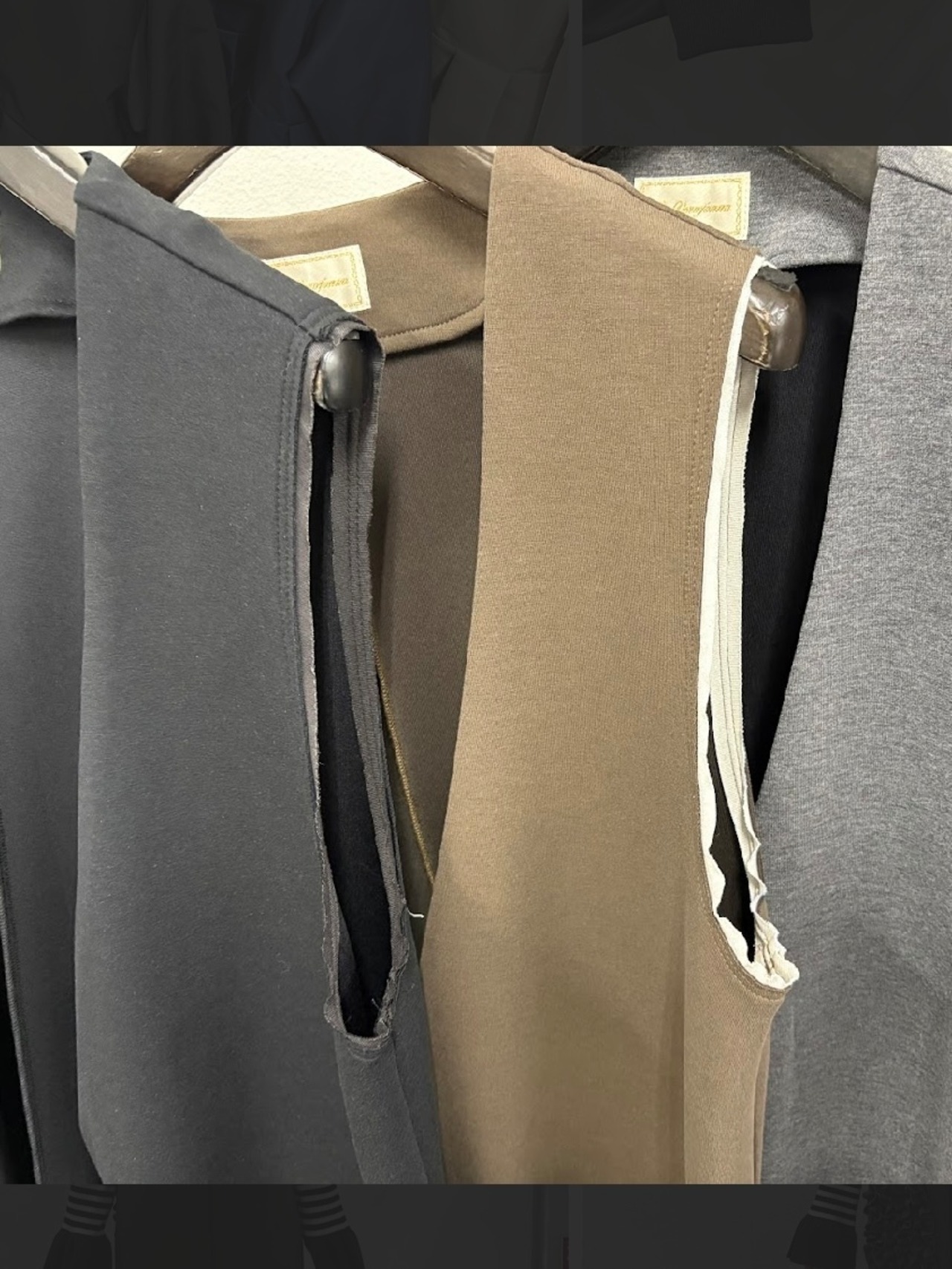 ヴェロフォンナ Re.Verofonna　　フリルポケットジレ