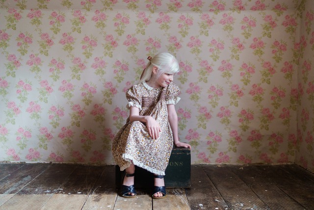 《即納》outlet Little Cotton Clothes / Elizabeth Dress - Yarrow Floral