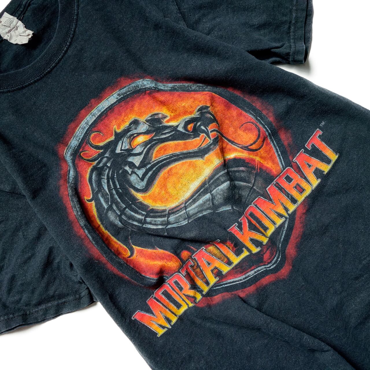 モータルコンバット Tシャツ L モーコン Mortal Kombat ゲーム