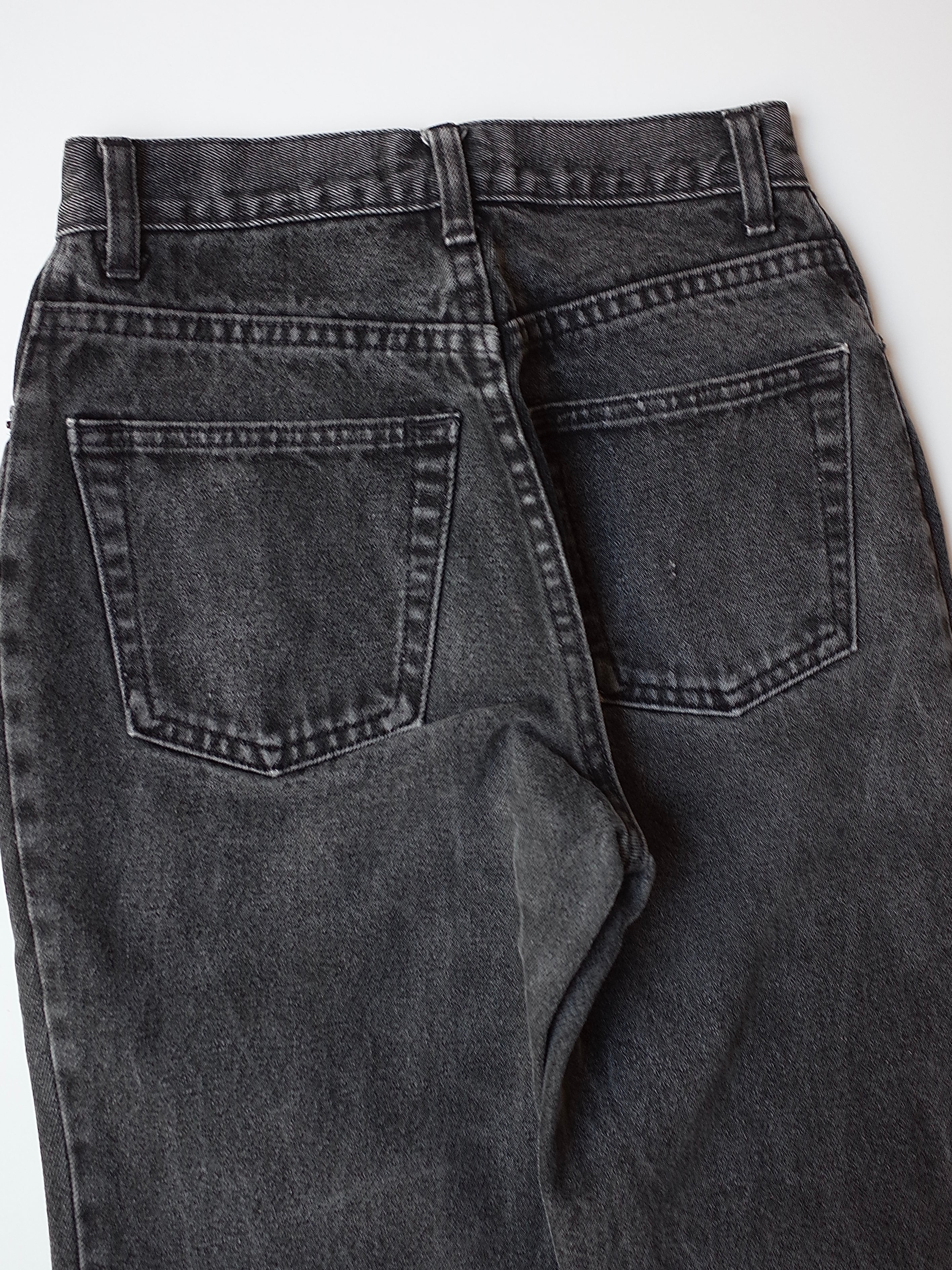 80-90s Old GAP black denim pants | port.