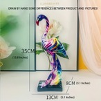 フラミンゴ 置物 ３カラー フラミンゴ彫刻 動物彫像アート