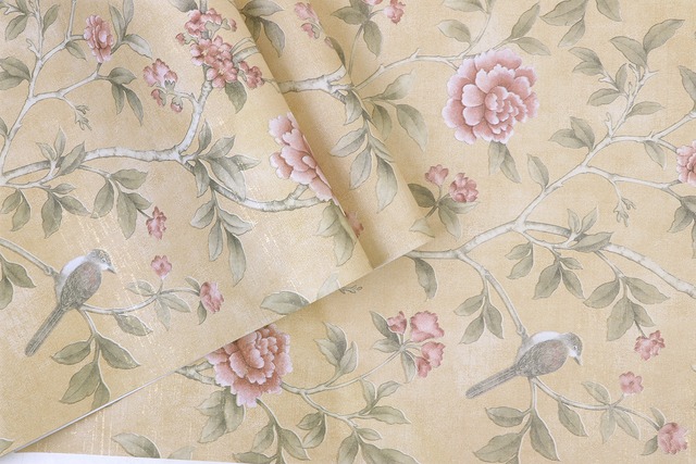 【特急取り寄せ】シルクイエロー花鳥FL774602MT