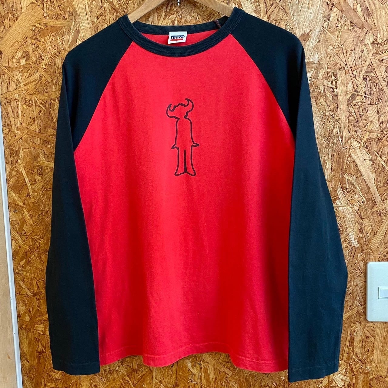 90's〜00's ジャミロクワイ×リーバイス ラグランロンT | 古着屋 90's〜00's ジャミロクワイ×リーバイス ラグランロンT | 古着屋