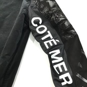 【bomber31】M sizeリバーシブル中綿ボンバー Velour × leather original print BOMBER JACKET