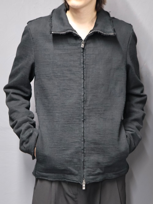 【wjk】high neck zip up blouson