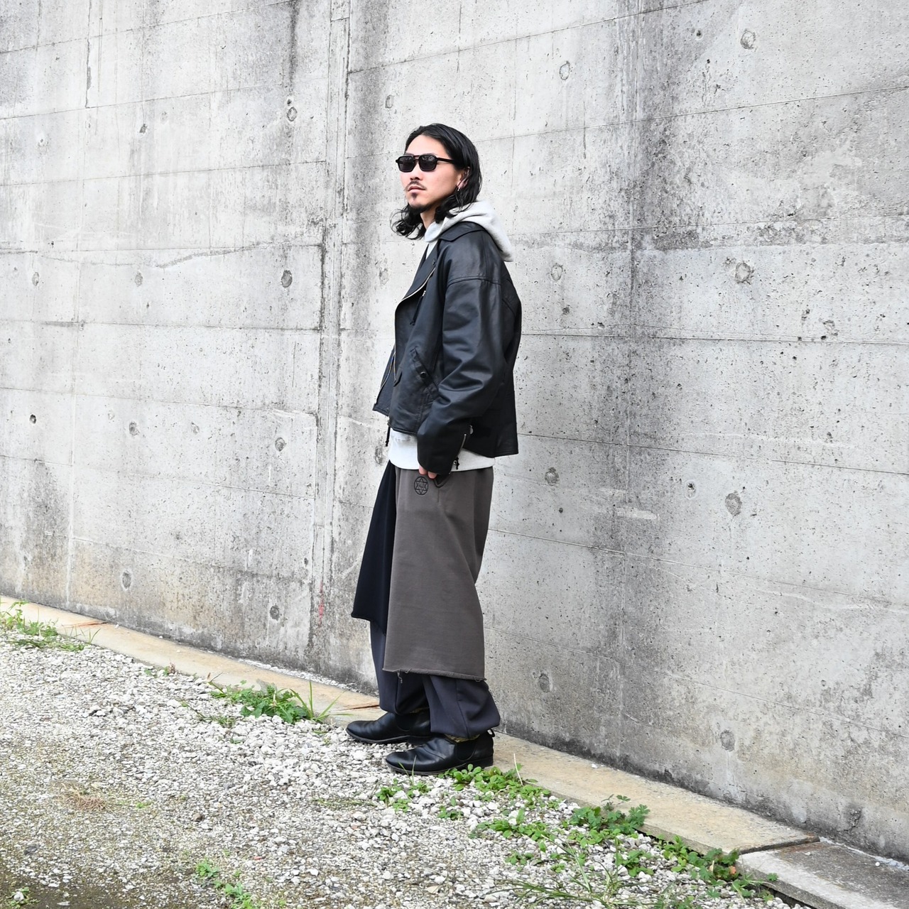 CCU✖SandWaterr　BAGGY RIDER JACKET