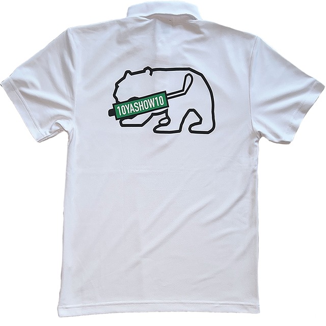 木彫り熊POLOs【White】