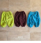 ハンス / Hans / ぽかぽかフリースパンツ / 韓国子供服 / キッズ / 26winter〖取寄〗*XXS~JS*