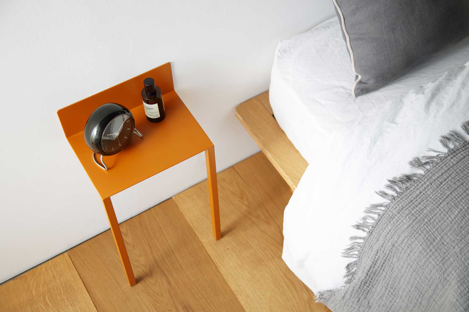 ミニテーブル イデアコ ウォールテーブルB5 ideaco minimal steel